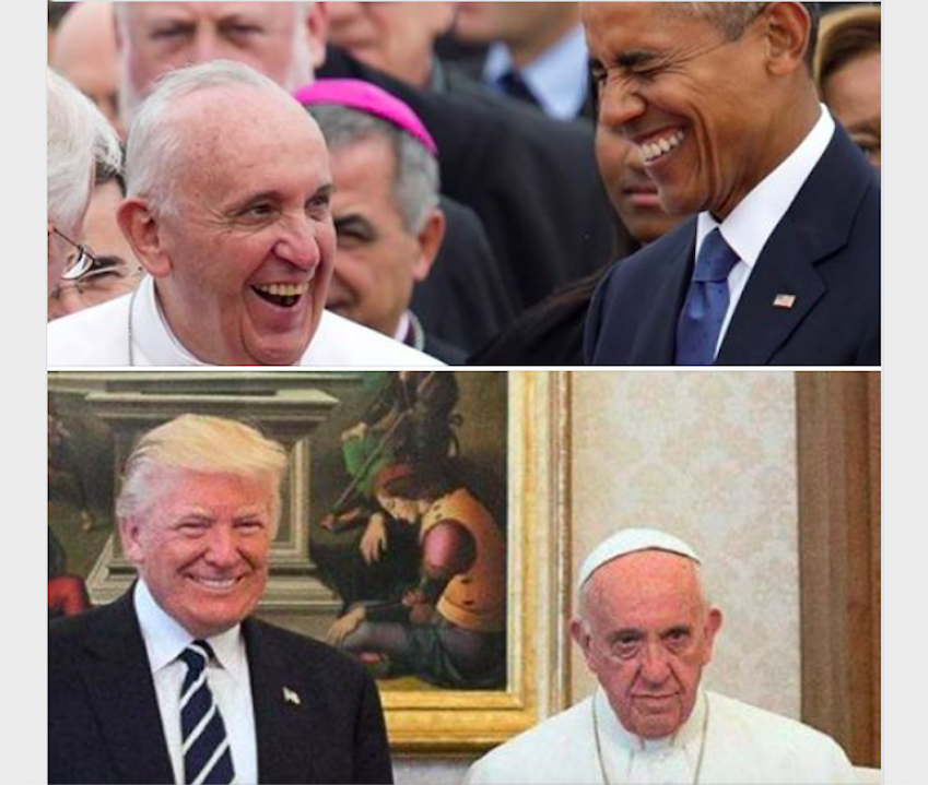 TRUMP IN DIFESA DEI CRISTIANI PERSEGUITATI, BERGOGLIO CONTRO (E CONTRO L’ITALIA)