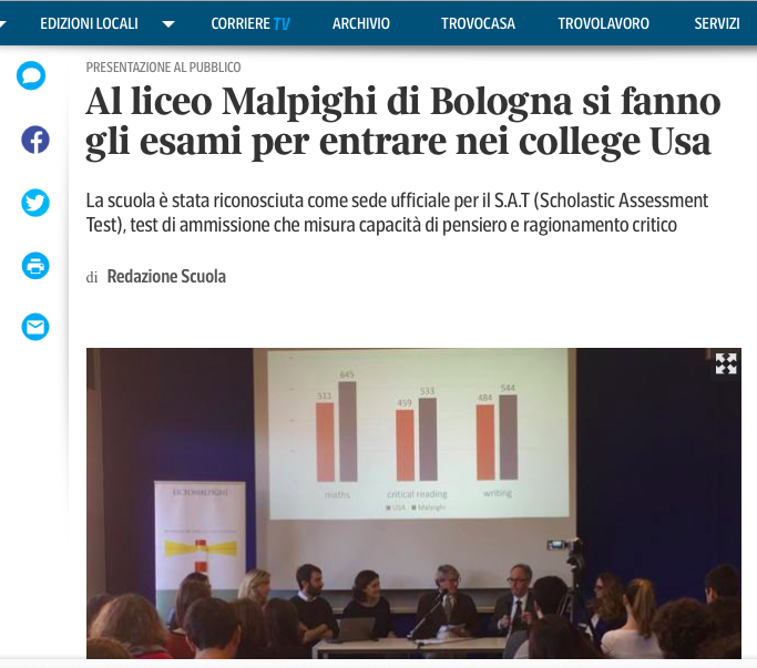 LA TECNOLOGIA CI PUO’ RUBARE L’IO (L’ANIMA)? LA SCELTA DEL LICEO MALPIGHI RIGUARDA TUTTI NOI