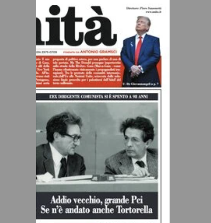 ECCO CHI DAVVERO VOLLE LA FONDAZIONE DELL’UNITA’ E DEL PARTITO COMUNISTA… UNA STORIA DA SCRIVERE PER CAPIRE DA DOVE VIENE LA SINISTRA